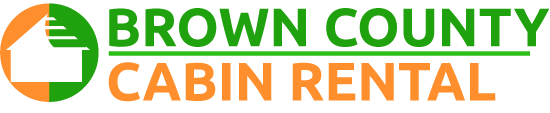logo brown county cabin rental